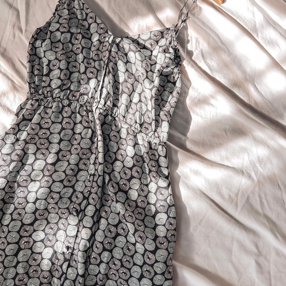 Urban Outfitters Ecote Blue Silk Print Sundress - Picture 2 of 5
